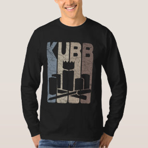Kubb Vintage Kubb Player Retro Kubb Game T-Shirt