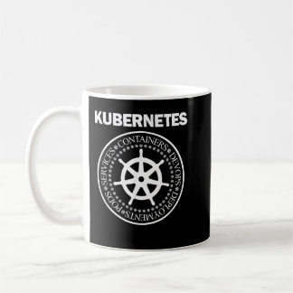 Kubernetes devops programming container docker ser coffee mug