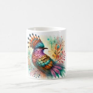 Kubla Bird in a Serene Spring 260824AREF103 - Wate Coffee Mug
