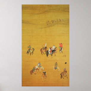 Kublai Khan  Hunting, Yuan dynasty Poster
