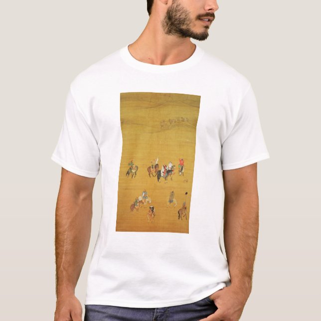Kublai Khan  Hunting, Yuan dynasty T-Shirt (Front)