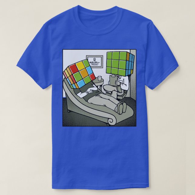 Kubrick Therapy Psychology by Tobe Fonseca T-Shirt (Design Front)