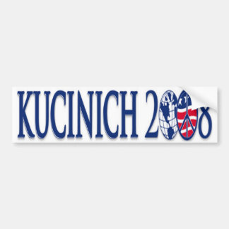 kucinich 2008 bumper sticker