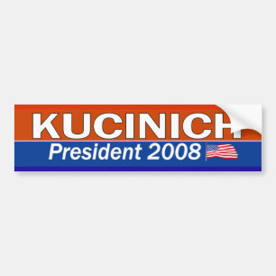 KUCINICH President Bumper Sticker