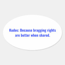 Kudos: Because bragging rights are better when Cla