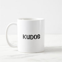 Kudos - Funny Coffee Mug for LinkedIn Users