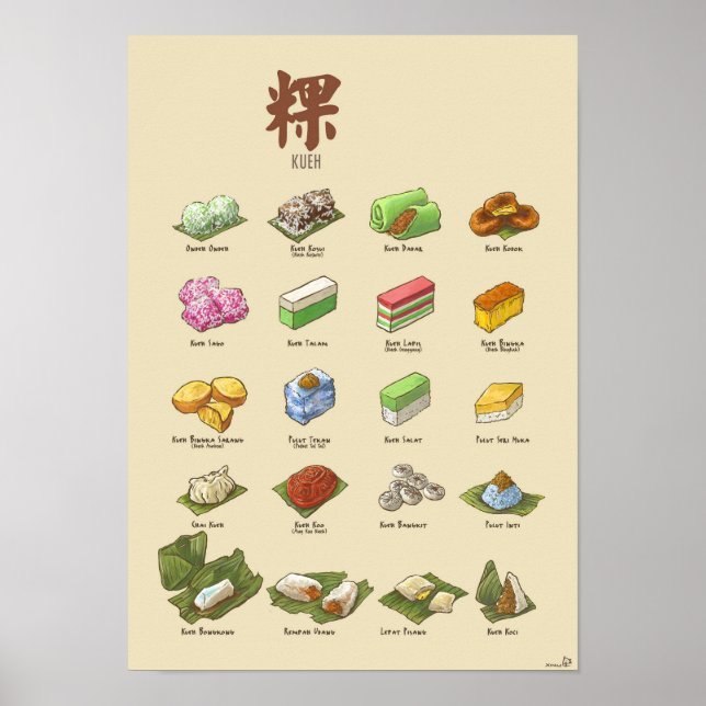 Kueh | 粿 I (A3) Poster (Front)