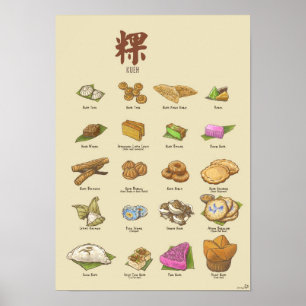 Kueh 粿 II (A3) Poster