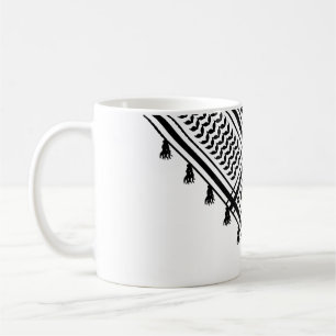 Kufiyeh - Black Coffee Mug