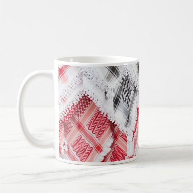 Kufiyeh Coffee Mug (Left)