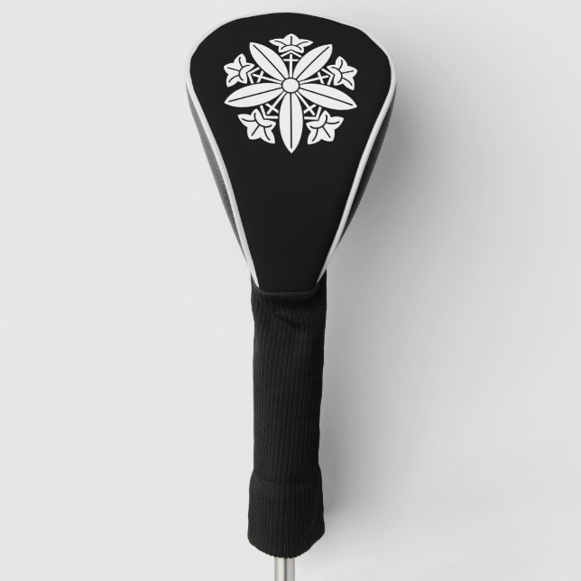 Kuga gentian wheel golf head cover (Front)