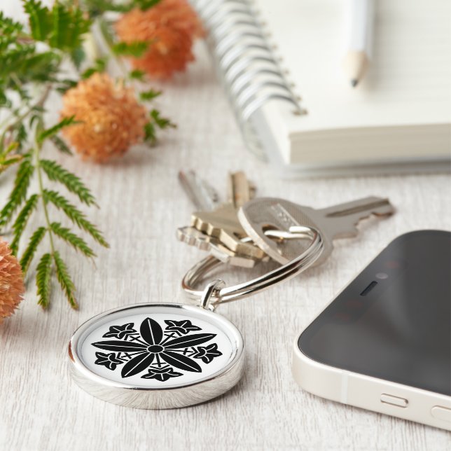 Kuga Gentian Wheel Key Ring (Side)