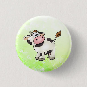 Kuh 3 cm round badge