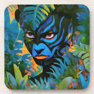 “Kuiráya” – Painted Leaf - Women In Amazonia Coaster