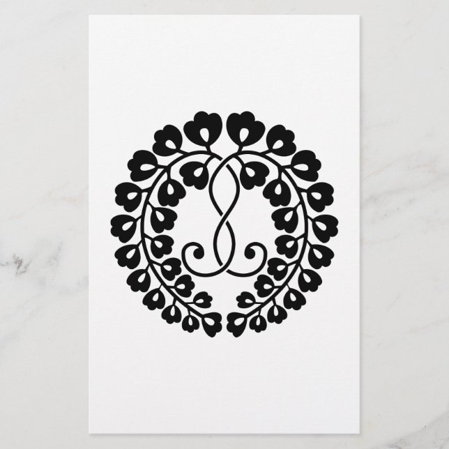 Kujo wisteria H Stationery (Front)