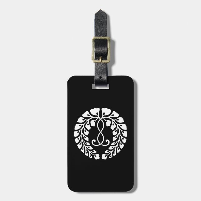 Kujo wisteria luggage tag (Front Vertical)