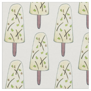 Kulfi Qulfi Indian Food Ice Cream Frozen Dessert Fabric