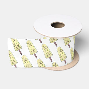 Kulfi Qulfi Indian Food Ice Cream Frozen Dessert Satin Ribbon