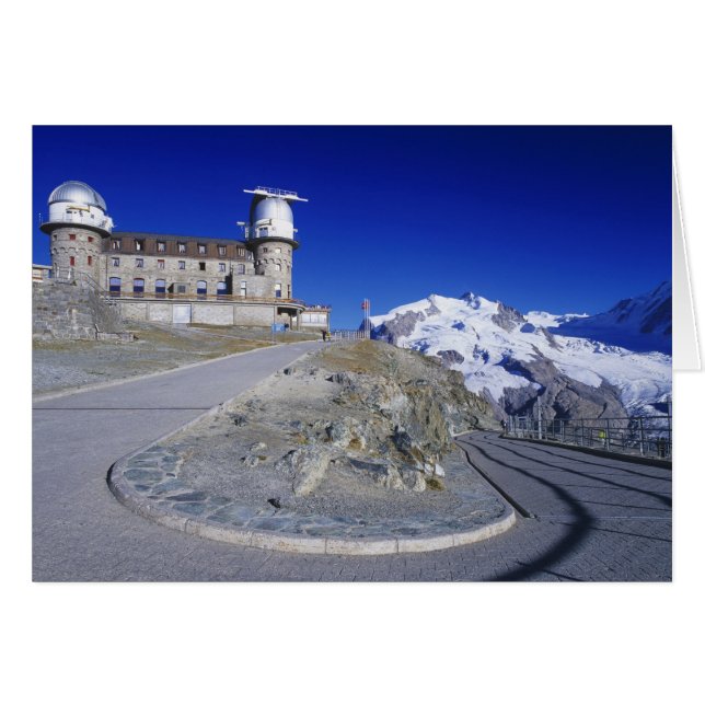 Kulm hotel and trail, Gornergrat, Zermatt, (Front Horizontal)