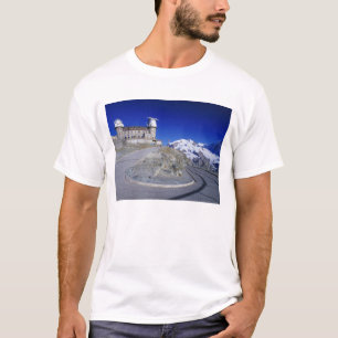 Kulm hotel and trail, Gornergrat, Zermatt, T-Shirt