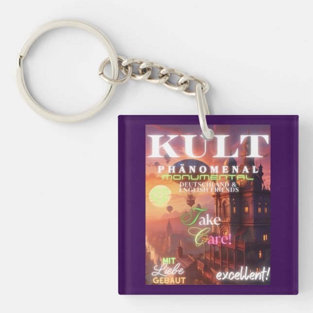 KULT PHÄNOMENAL MONUMENTAL KEY RING (Front)