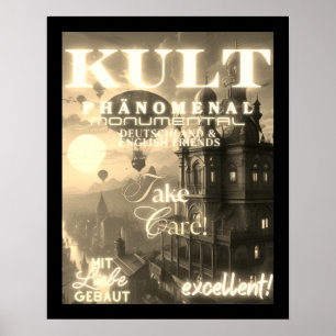 KULT PHÄNOMENAL MONUMENTAL POSTER