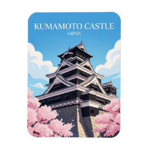 Kumamoto Castle Japan Magnet