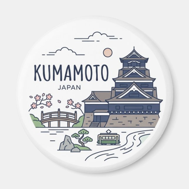 Kumamoto Magnet (Front)
