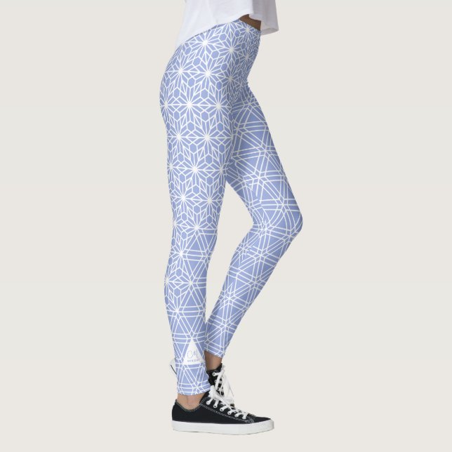 KUMIKO | japanese traditional KIMONO pattern Leggings (Right)