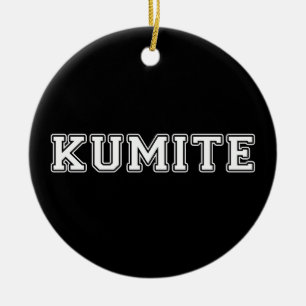 Kumite Ceramic Ornament