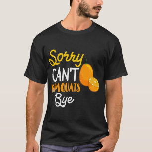 Kumquat Tree Fruit Recipes Orange Plant Marmalade T-Shirt