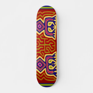 Kuna Indian Ancestral Spirit Skateboard