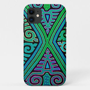 Kuna Indian Diamond Mola iPhone 11 Case