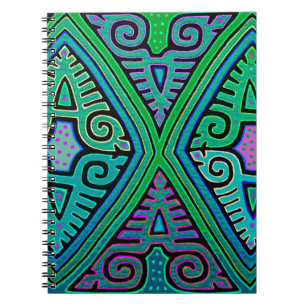 Kuna Indian Diamond Mola Notebook