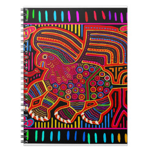 Kuna Indian Friendly Dragon Mola Notebook