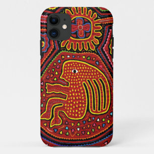 Kuna Indian Girl on a Bicycle iPhone 11 Case