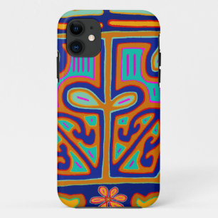 Kuna Indian Music Box - San Blas Mola iPhone 11 Case