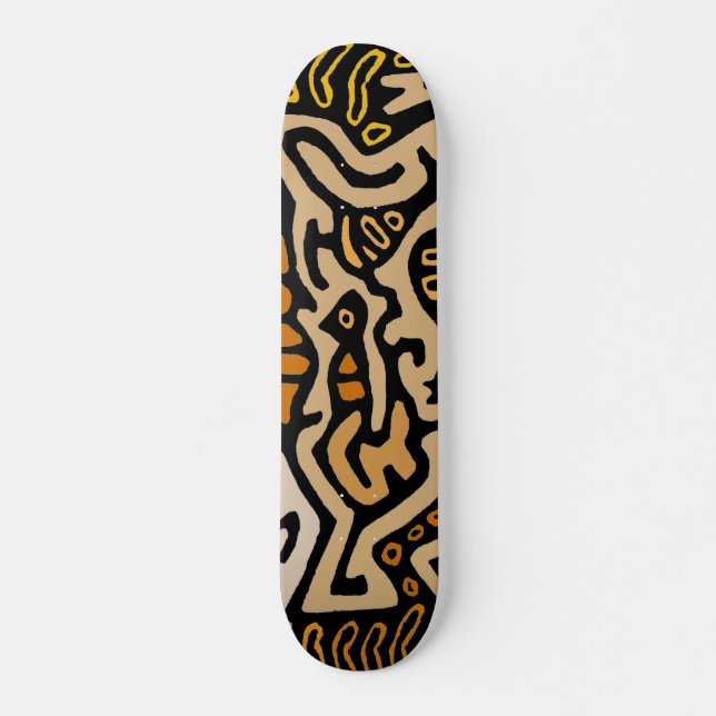 Kuna Indian Skateboard (Front)