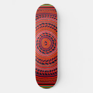 Kuna Indian Sun Universe Skateboard - Del Sol