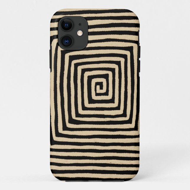 Kuna Indian Tortuga Case-Mate iPhone Case (Back)