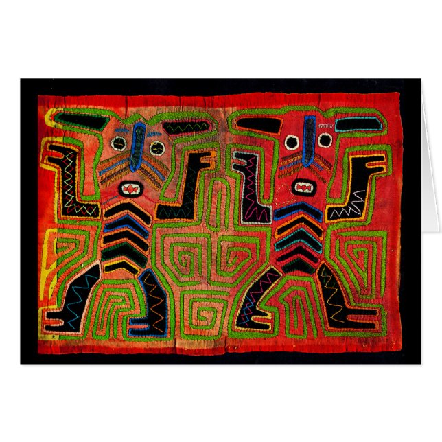 Kuna Indian Twin Spirits (Front Horizontal)