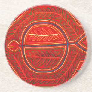 Kuna Mola Stingray Coaster
