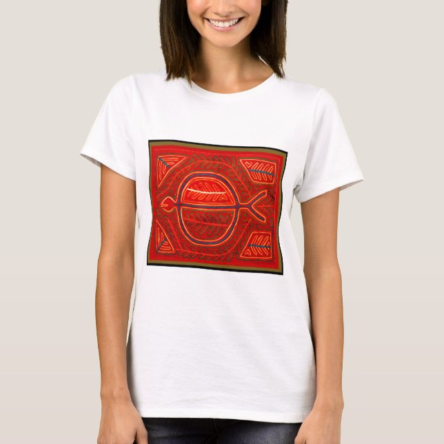 Kuna Mola Stingray T-Shirt (Front)