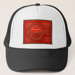 Kuna Mola Stingray Trucker Hat