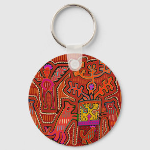 Kuna Shaman Peyote Ritual - SCOTUS Cuts my Rights Key Ring
