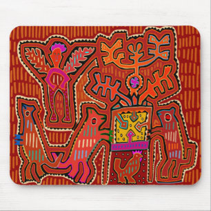 Kuna Shaman Peyote Ritual - SCOTUS Cuts my Rights Mouse Pad