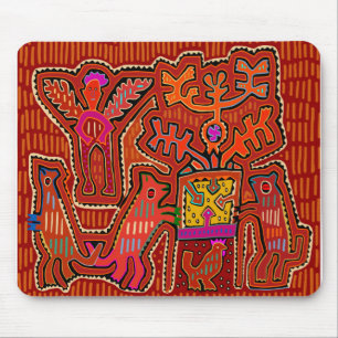 Kuna Shaman Peyote Ritual - SCOTUS Cuts my Rights Mouse Pad