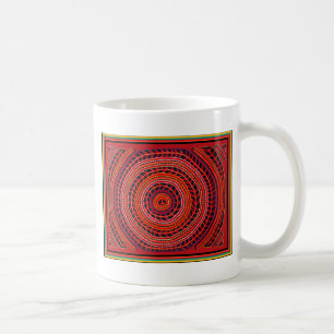 Kuna Tribal Universal Sun Coffee Mug