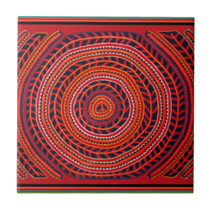 Kuna Tribal Universal Sun Tile