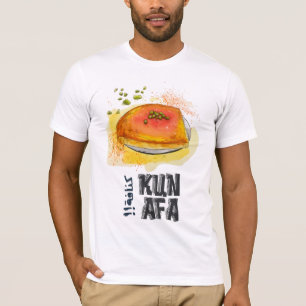Kunafa Knafeh Arabic Sweets كنافة نابلسية فلسطين T-Shirt